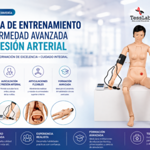 FANTOMA DE ENTRENAMIENTO DE ENFERMERIA AVANZADA CON PRESION ARTERIAL