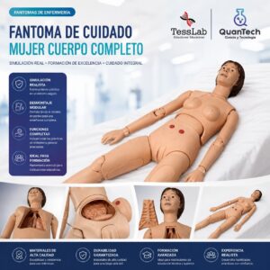FANTOMA DE CUIDADO MUJER CUERPO COMPLETO