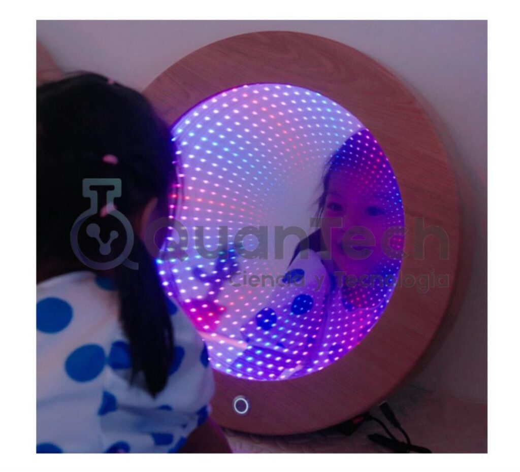 ESPEJO INFINITO SENSORIAL DE LUZ LED – Quantech
