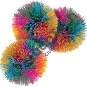 SET DE 2 POMPONES SENSORIALES 10CM