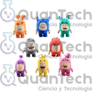 SET DE 8 MUÑECOS DE EMOCIONES Oddbods 18 cm