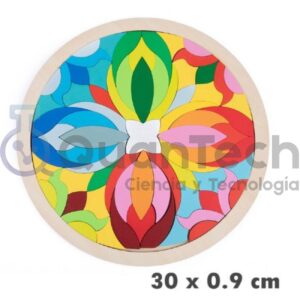 ROMPECABEZA DE MANDALA 30 CM