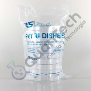 PLACAS PETRI 90 MM ESTERILES- 10 UNIDADES