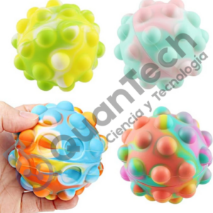 SET DE 4 PELOTAS SENSORIAL ANTIESTRES