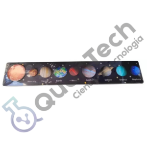 TABLERO DE MADERA SISTEMA SOLAR 40*7,2*1 CM