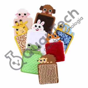 Set Sensorial 8 Texturas Diferente Animales