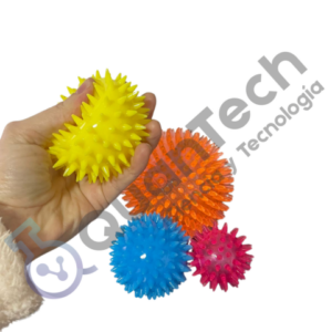 SET DE 4 PELOTAS SENSORIALES CON SONIDO