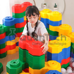 SET DE 24 BLOQUES JUMBO HEXAGONAL