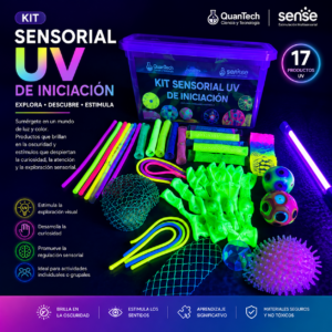 KIT DE LUZ UV CON BARRA DE LUZ 17 PCS