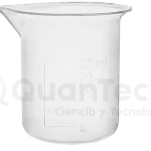 VASO PRECIPITADO PLASTICO 25 ML