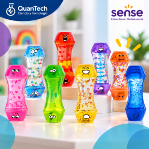 SET DE 8 TUBOS SENSORIALES CON EMOCIONES