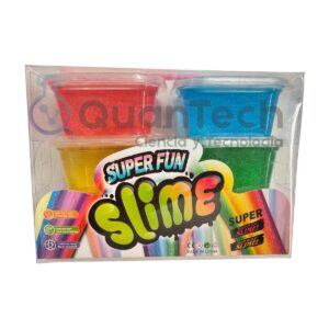 SLIME GLITTER PACK DE 6