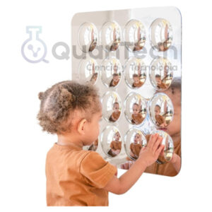 ESPEJO SENSORIAL CONVEXO CON 16 BURBUJAS