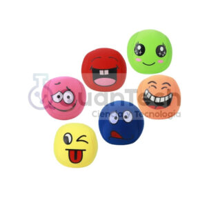 PELOTAS EMOCIONES TELA SET DE 6 UNIDADES