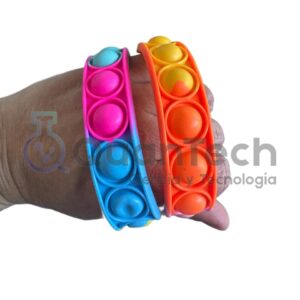 SET DE 5 PULSERAS ANTIESTRES POP IT