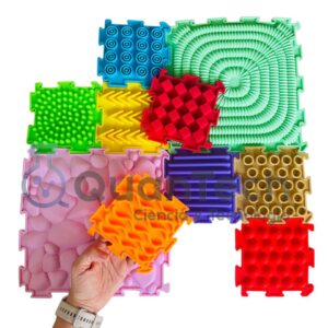 ALFOMBRILLA SENSORIAL DE SILICONA (SET DE 10)
