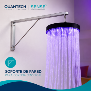 BRAZO SOPORTE DE PARED PARA CORTINA SENSORIAL